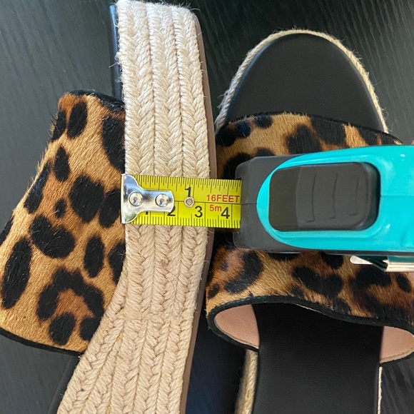 J. Crew Leopard Print Sandals - Picture 5 of 6